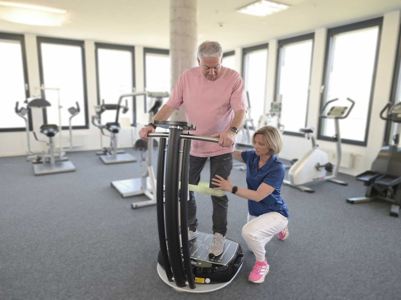 Galileo-Therapie in der Ergotherapie Darmstadt – Vibrationstraining